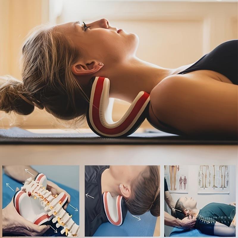 Neck Traction Pillow - 1 Pezzo Cuscino Ortopedico per Trazione