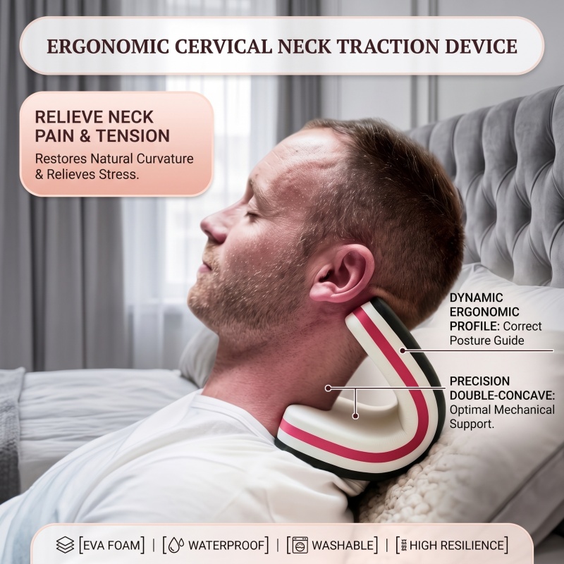 Neck Traction Pillow - Nuovo design cuscino per la trazione