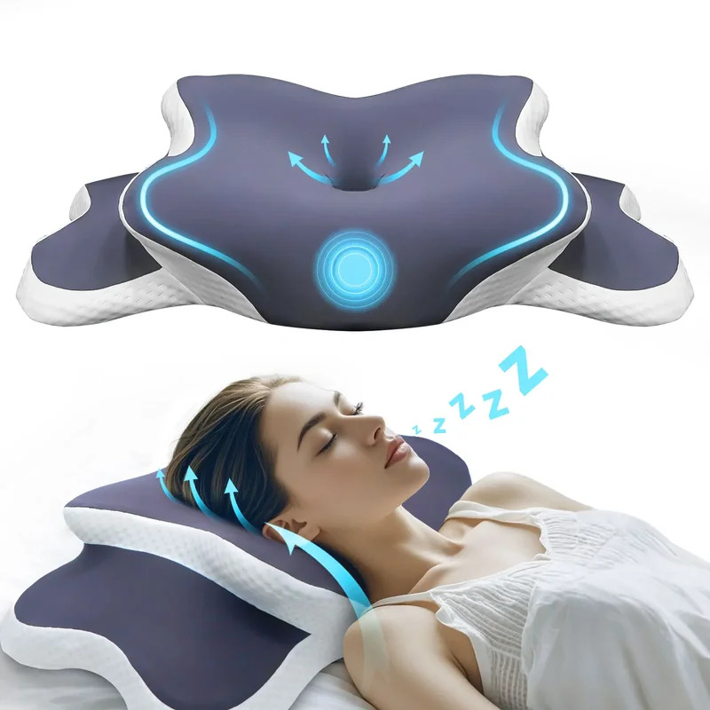 Neck Traction Pillow - Cuscino in Memory Foam per il
