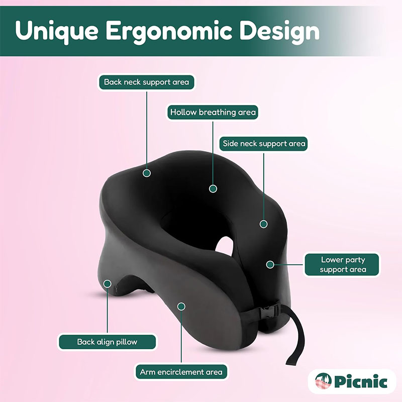 Cuscino a forma di U in memory - Neck Traction Pillow recensione e prezzo