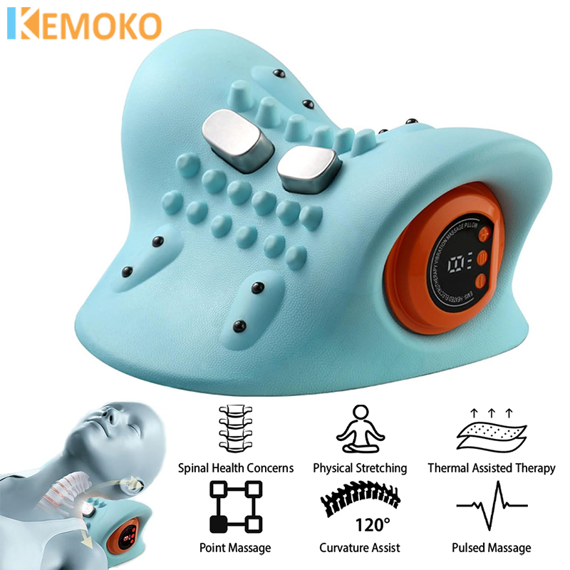 Massaggiatore cervicale elettr - Neck Traction Pillow recensione e prezzo