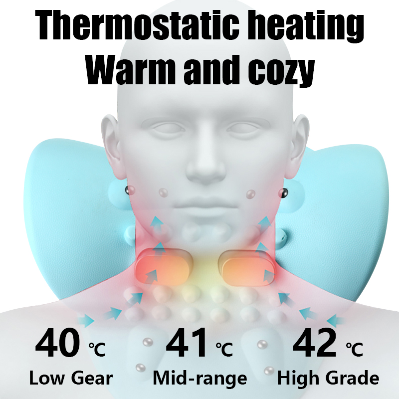 Massaggiatore cervicale elettr - Neck Traction Pillow recensione e prezzo