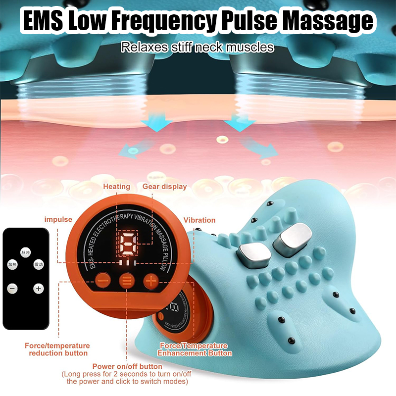Massaggiatore cervicale elettr - Neck Traction Pillow recensione e prezzo
