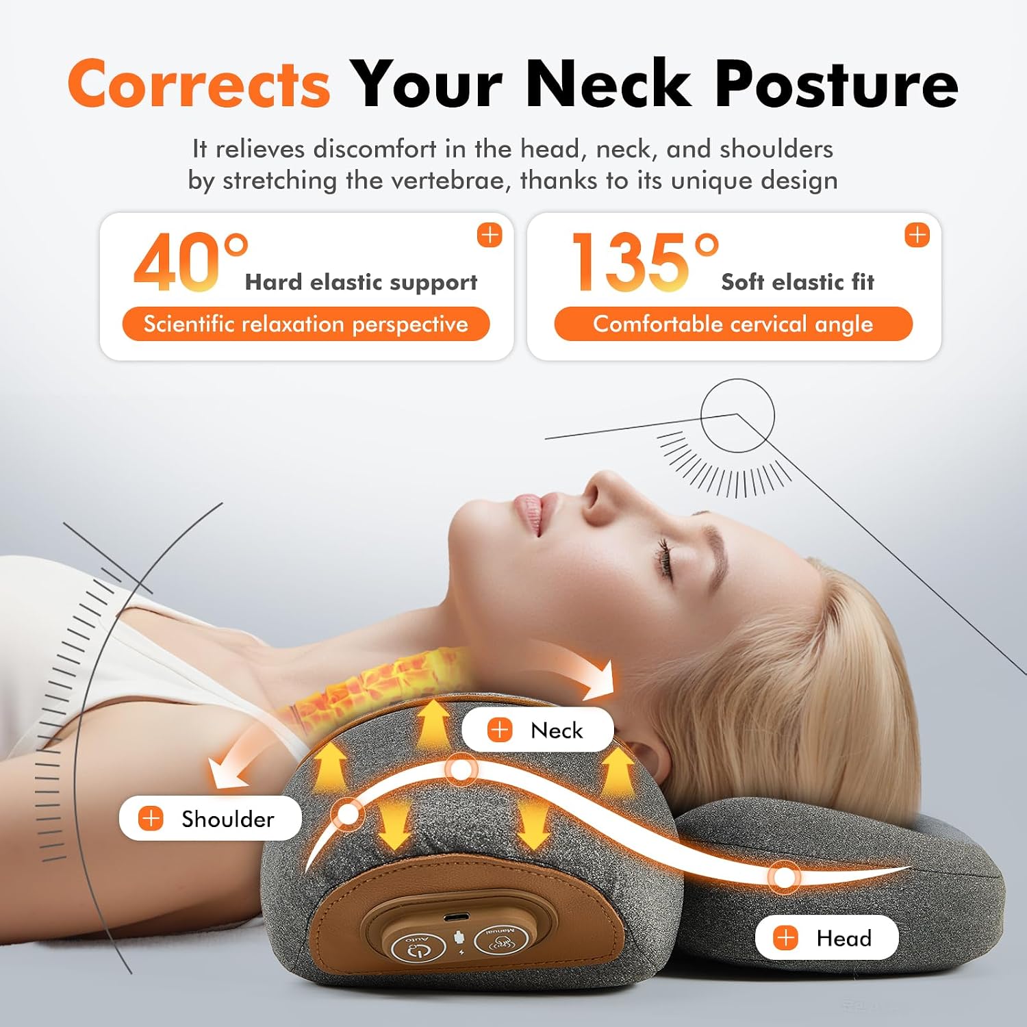 Cuscino Massaggiante per il Co - Neck Traction Pillow recensione e prezzo