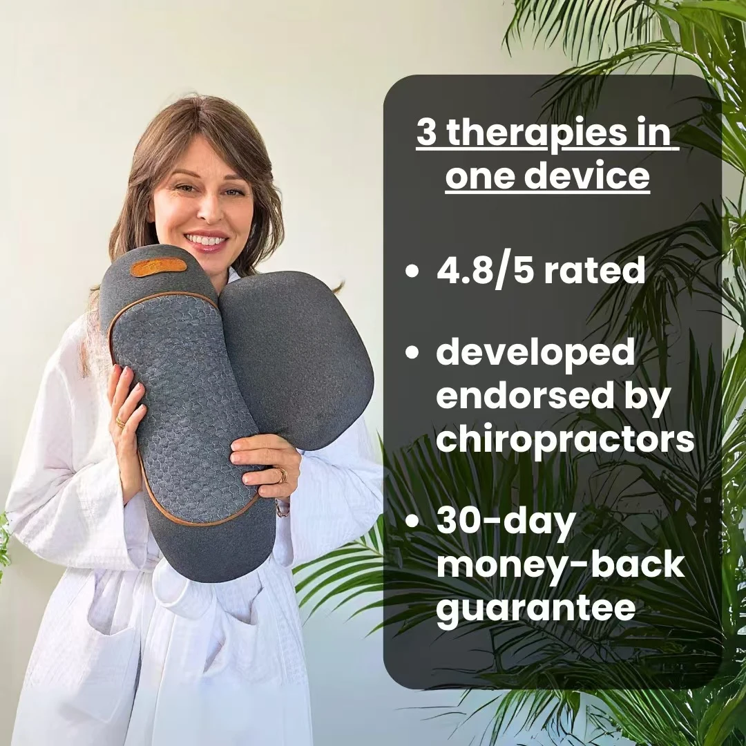 COSSEAL-3-in-1 Massaggiatore p - Neck Traction Pillow recensione e prezzo