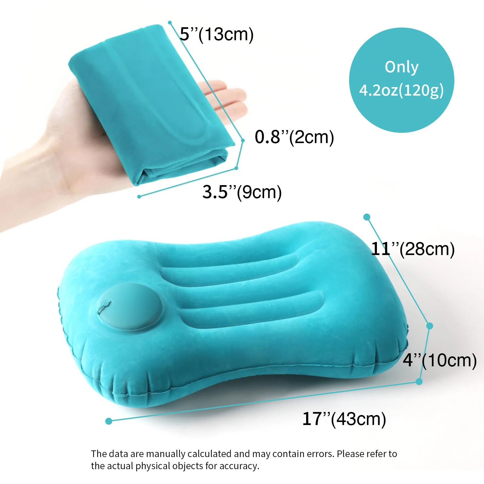 Comodo cuscino gonfiabile port - Neck Traction Pillow recensione e prezzo