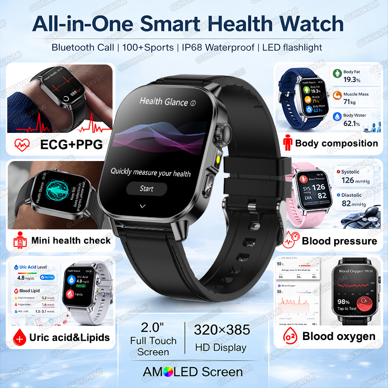 Smartwatch 2026 Ultra AI per i - Health Wellness Definition recensione e prezzo